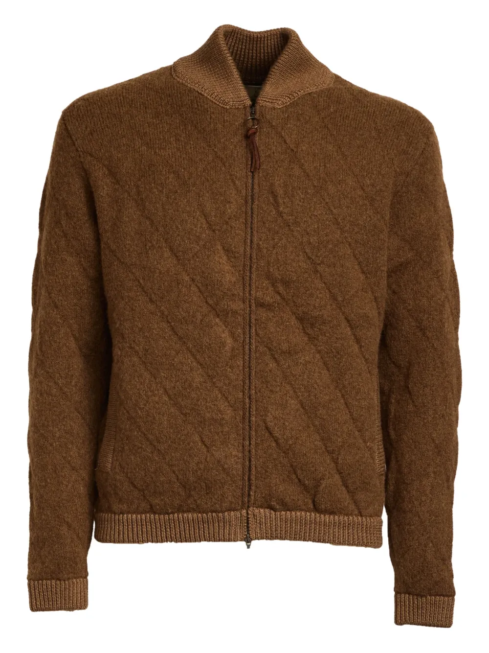 RAKKI quilted bomber jacket | Brown | Image 1