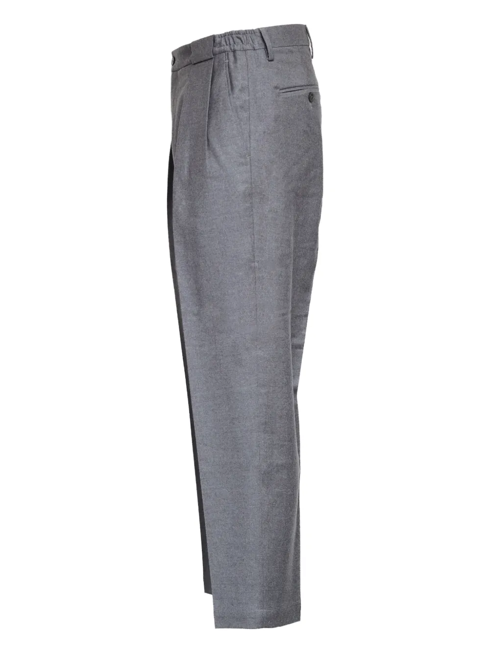 Briglia 1949 Portobellos broek met geplooide voorkant Grijs