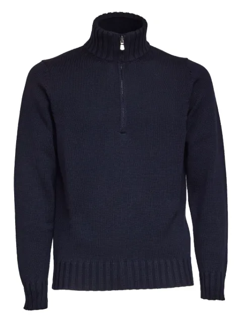 Filippo De Laurentiis half-zip wool sweater