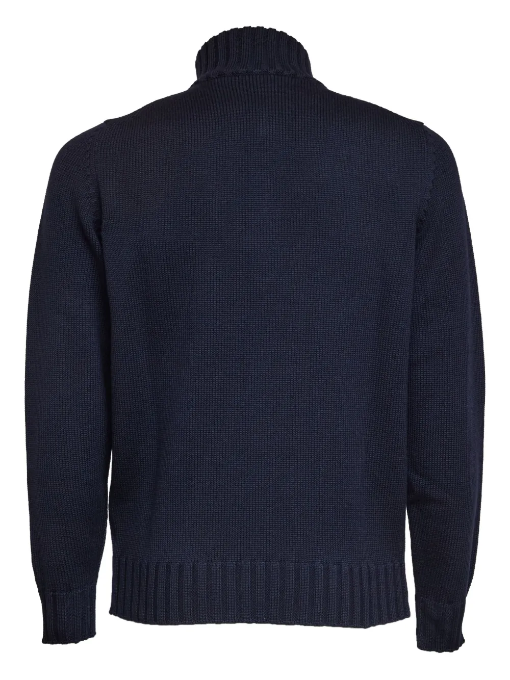 Filippo De Laurentiis half-zip wool sweater | Knitted Sweaters | Image 2