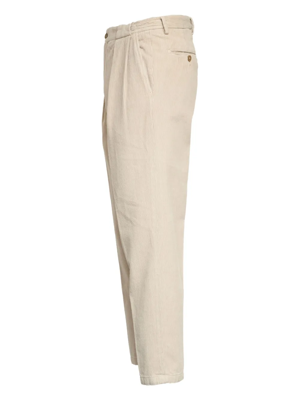 Briglia 1949 Portobello ribfluwelen broek Beige
