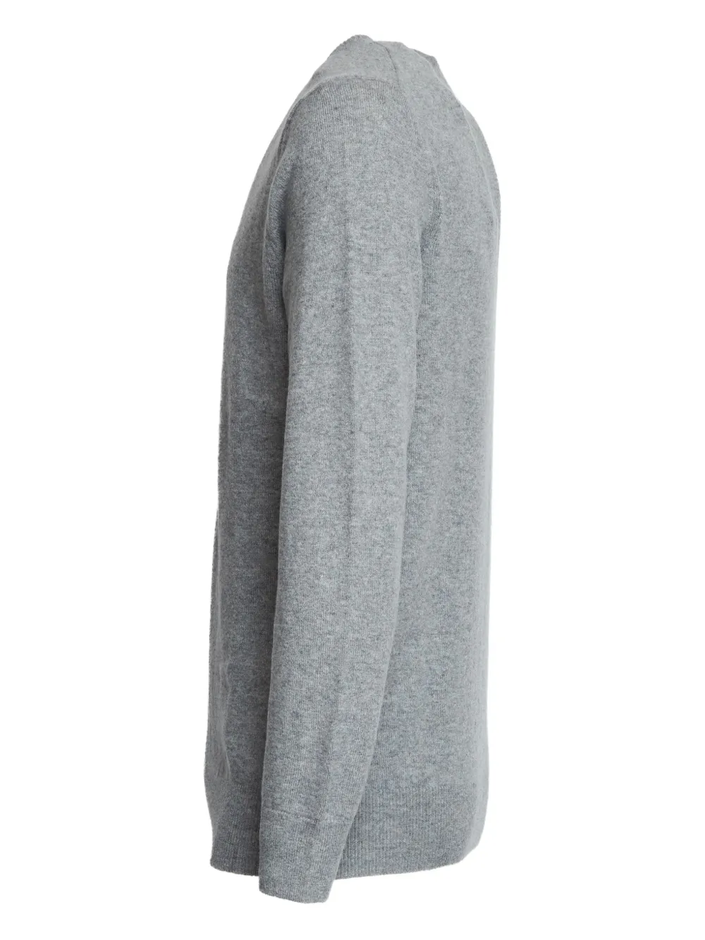Polo Ralph Lauren Maglia Girocollo In Lana Merino Rws In Gray