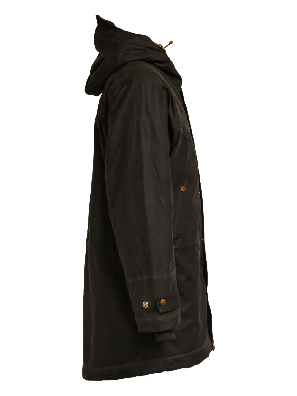 Ceccarelli Fleece Lining Mountain Coat In Brown