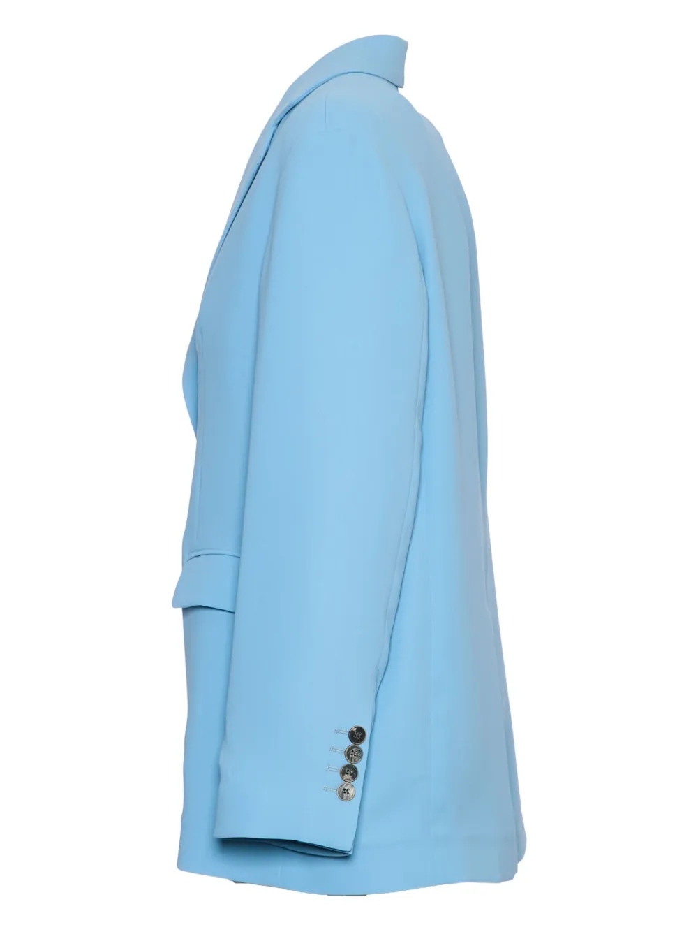 Ql2 Single-breasted Blazer In Blue