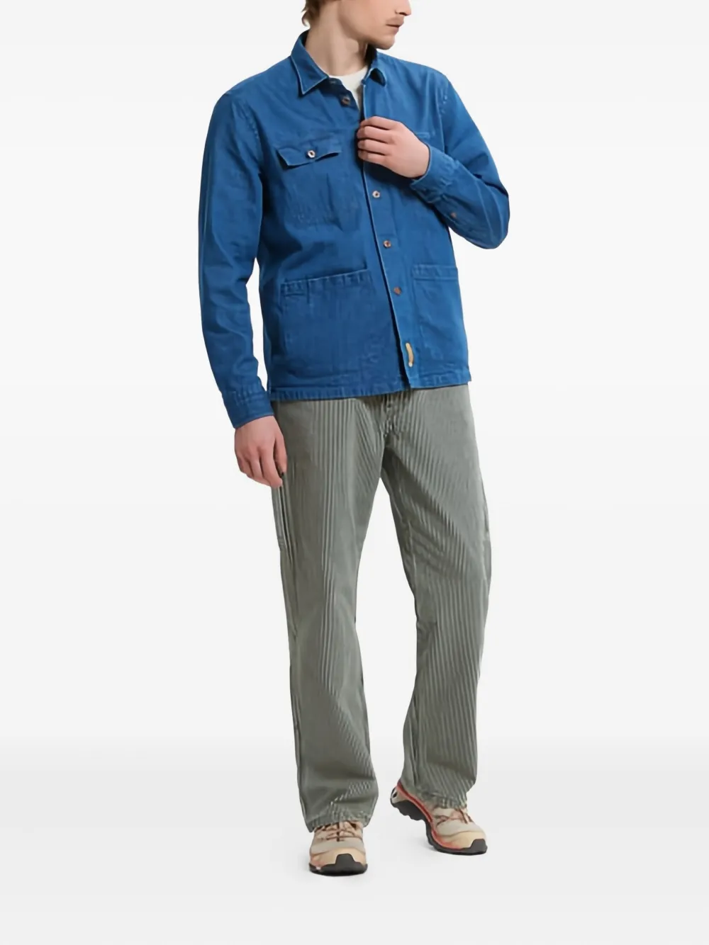 B.D. Baggies sobrecamisa de mezclilla Alfred | azul | Image 1