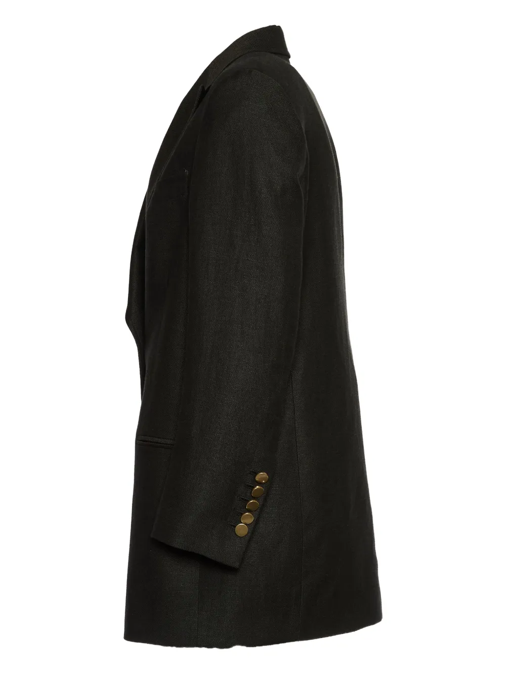 SAULINA Agata blazer met dubbele rij knopen Groen