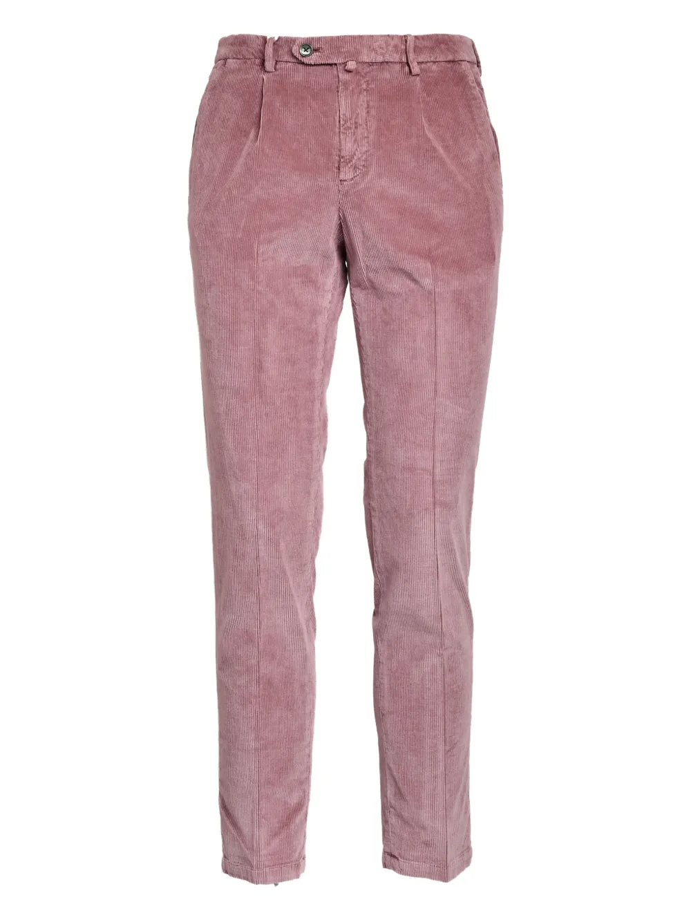 Briglia 1949 corduroy pleated-front trousers | Pink | Image 1