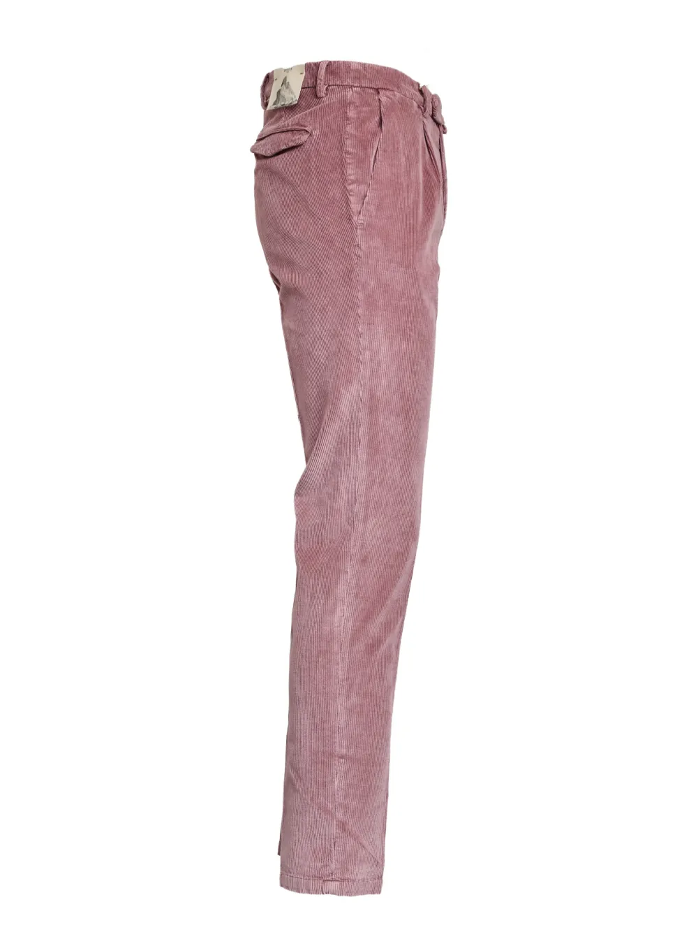 Briglia 1949 corduroy pleated-front trousers Roze