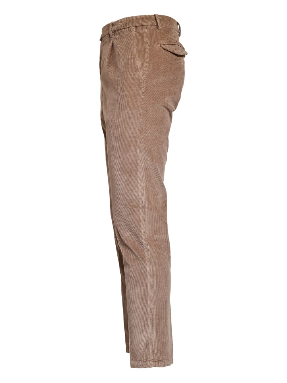 Briglia 1949 pleated-front corduroy trousers Bruin