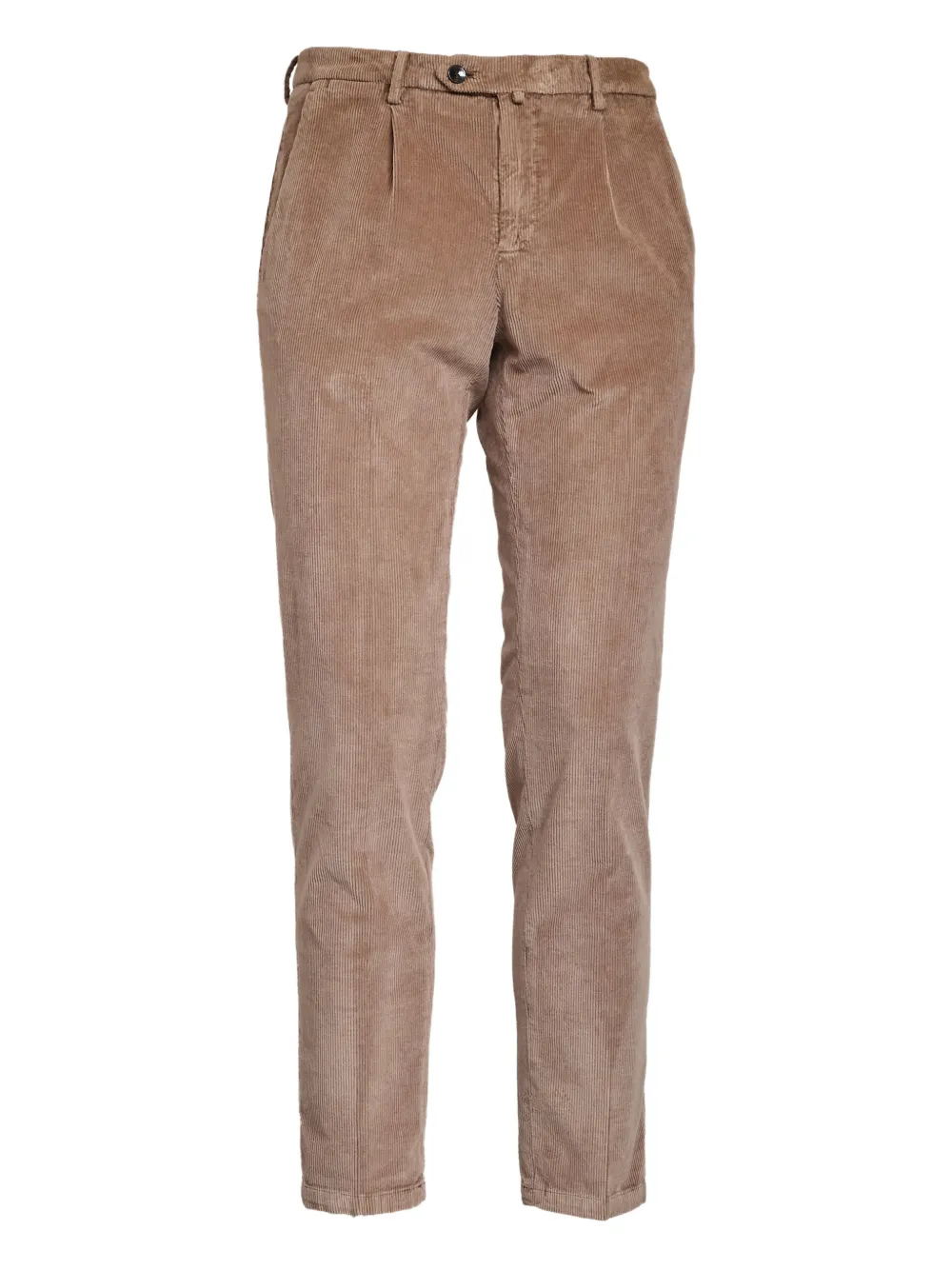Briglia 1949 pleated-front corduroy trousers | Brown | Image 1