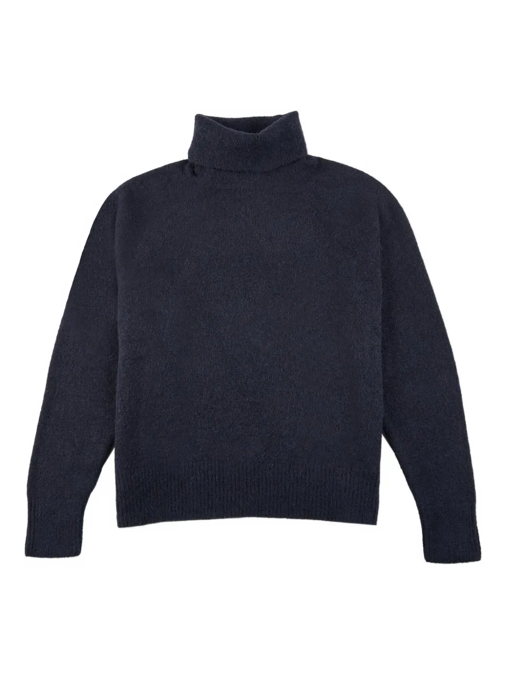 Zanone Roll-neck Sweater In Blue