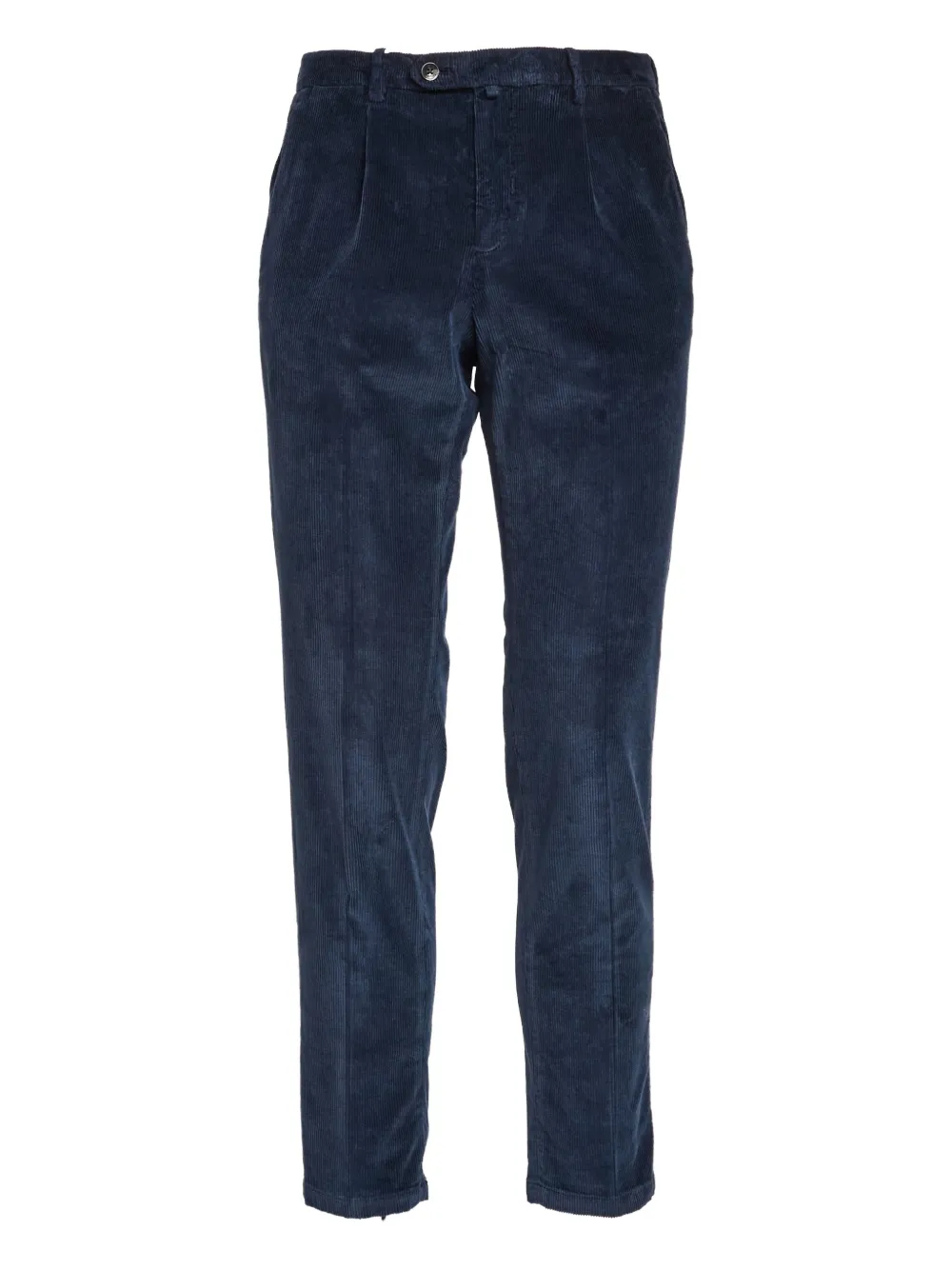 Briglia 1949 pleated-front corduroy trousers | Blue | Image 1