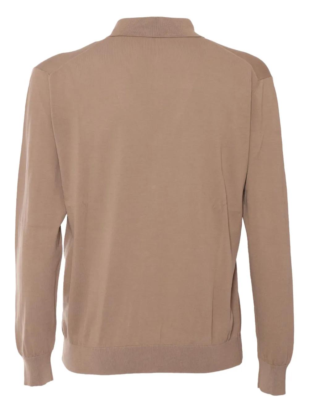 Settefili Cashmere Overhemd met kraag - Beige