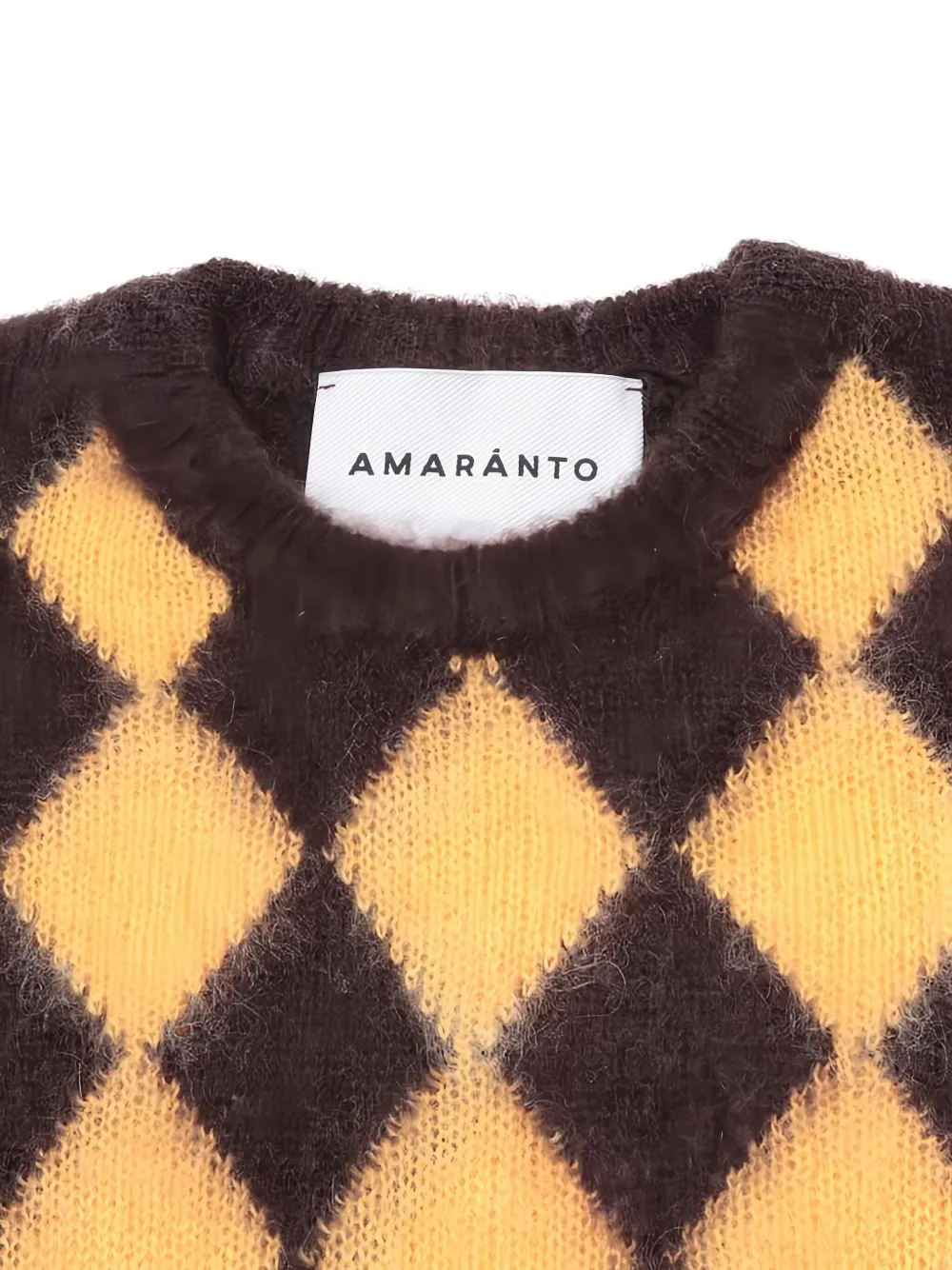 AMARANTO  diamond-pattern sweater | Knitted Sweaters | Image 2