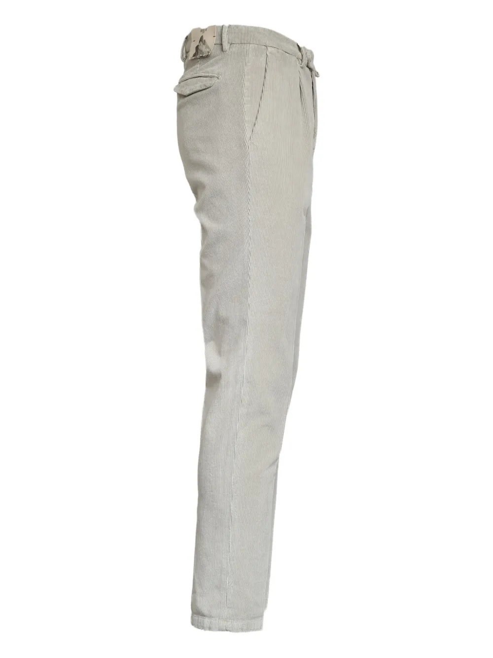 Briglia 1949 corduroy pleated-front trousers Beige