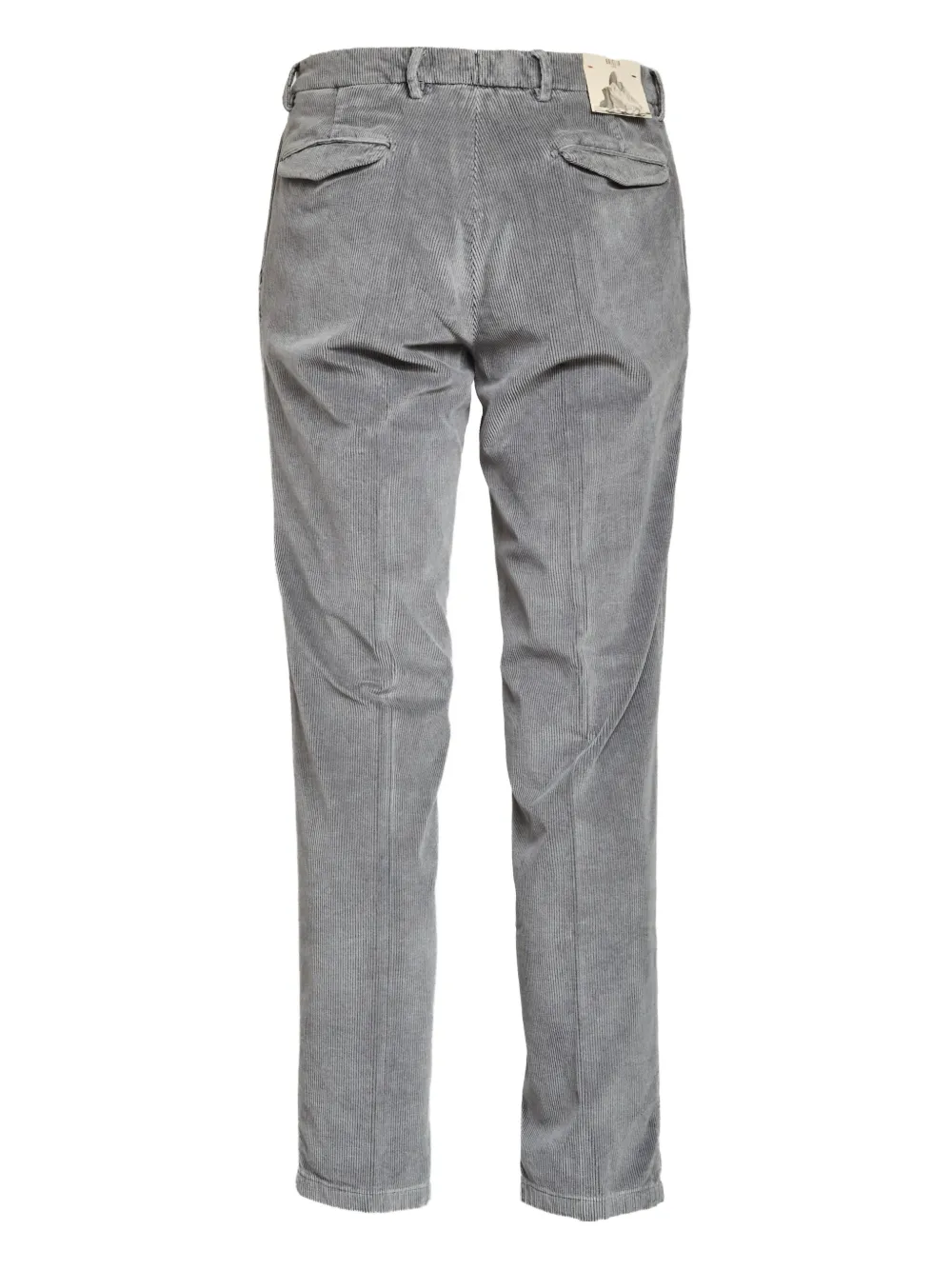 Briglia 1949 pleated-front corduroy trousers - Grijs