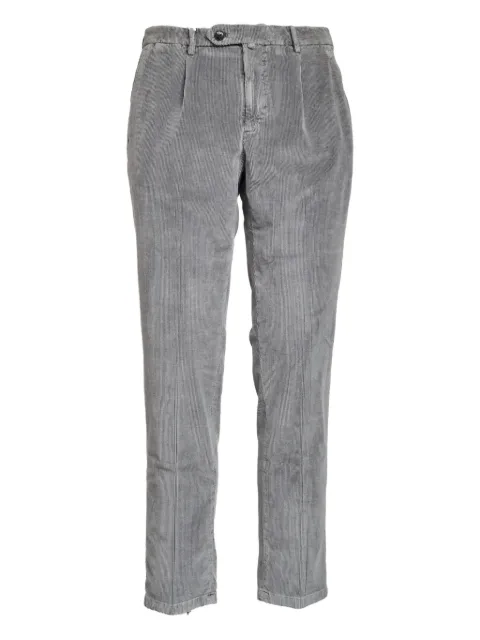 Briglia 1949 pleated-front corduroy trousers