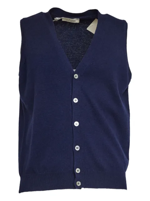 Filippo De Laurentiis buttoned wool waistcoat