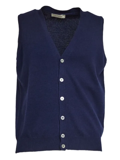 Filippo De Laurentiis buttoned wool waistcoat