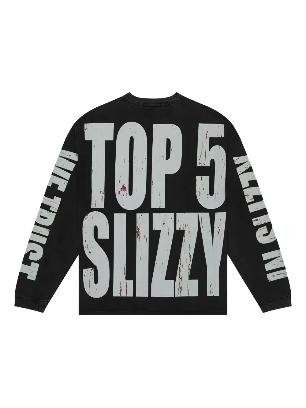 GODSPEED Sweater met grafische print - Zwart