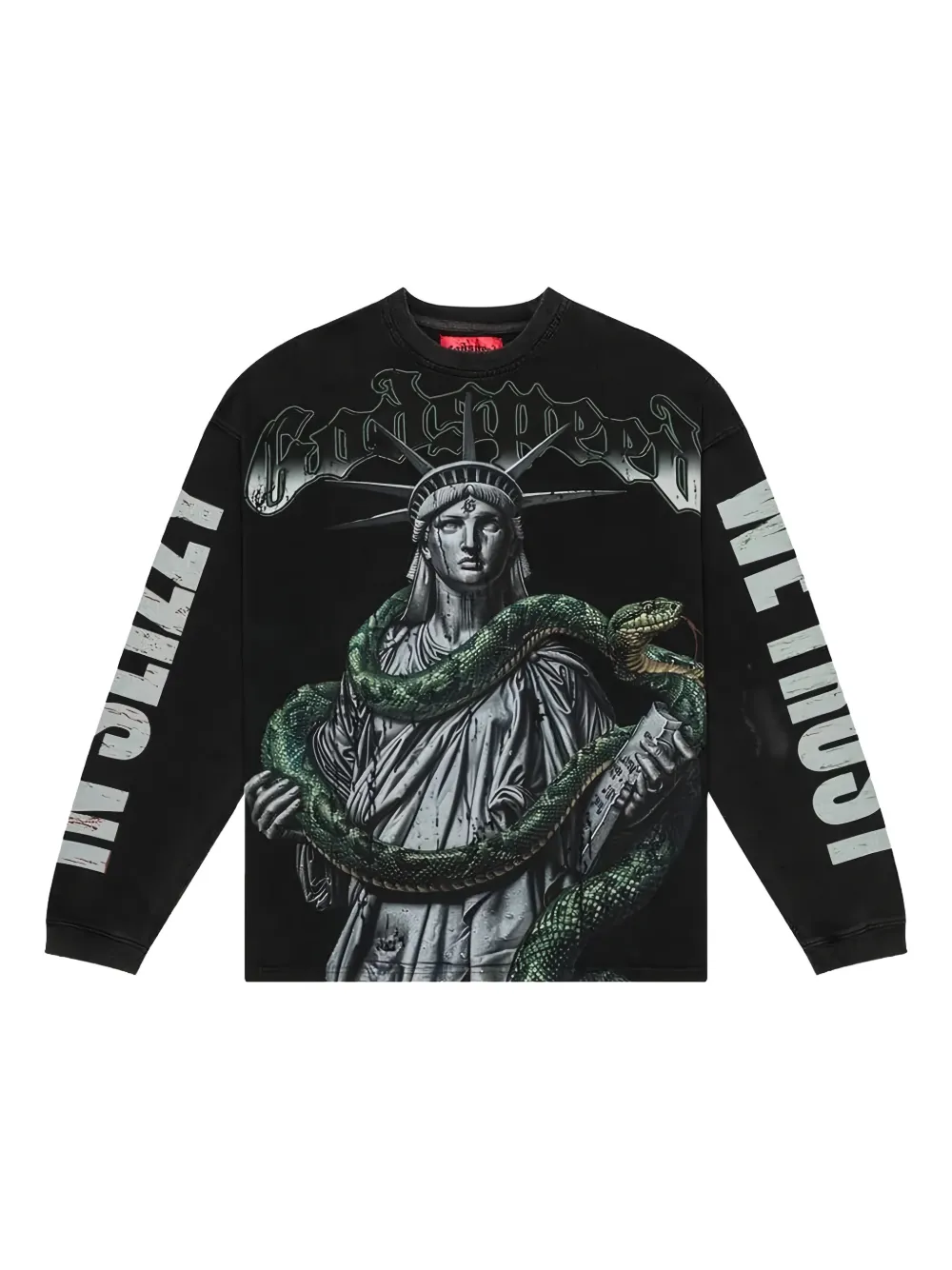 GODSPEED Felpa con stampa - Nero