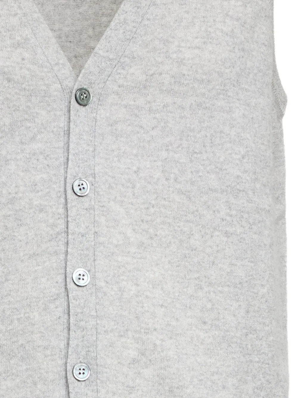 Filippo De Laurentiis Mouwloos gilet met knopen Grijs