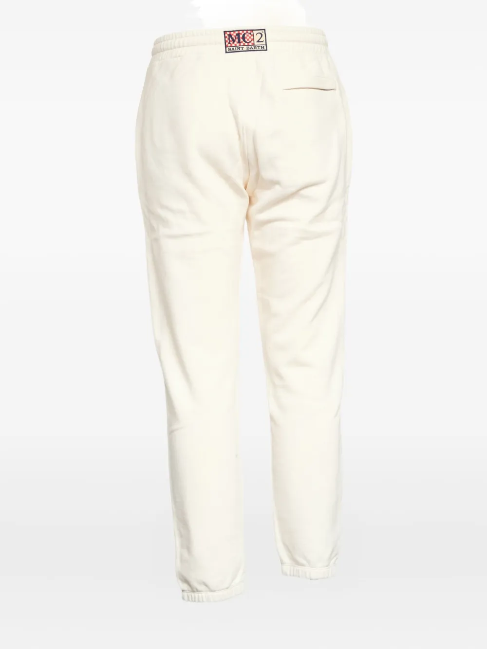 MC2 Saint Barth Bolt elastic-waist track pants - Beige
