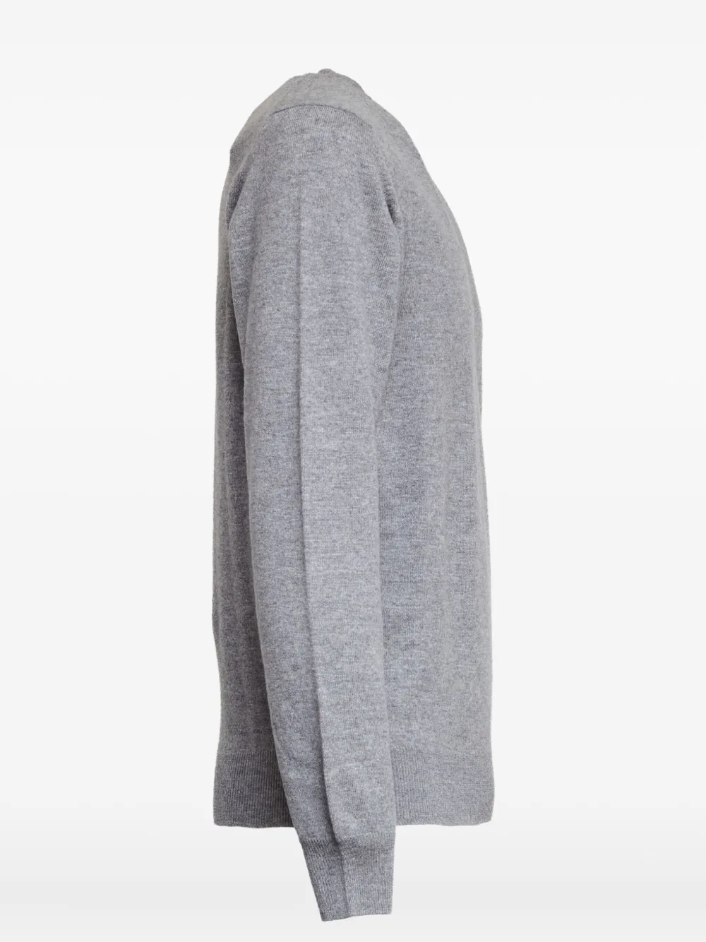Filippo De Laurentiis V-neck long-sleeve sweater - Grijs