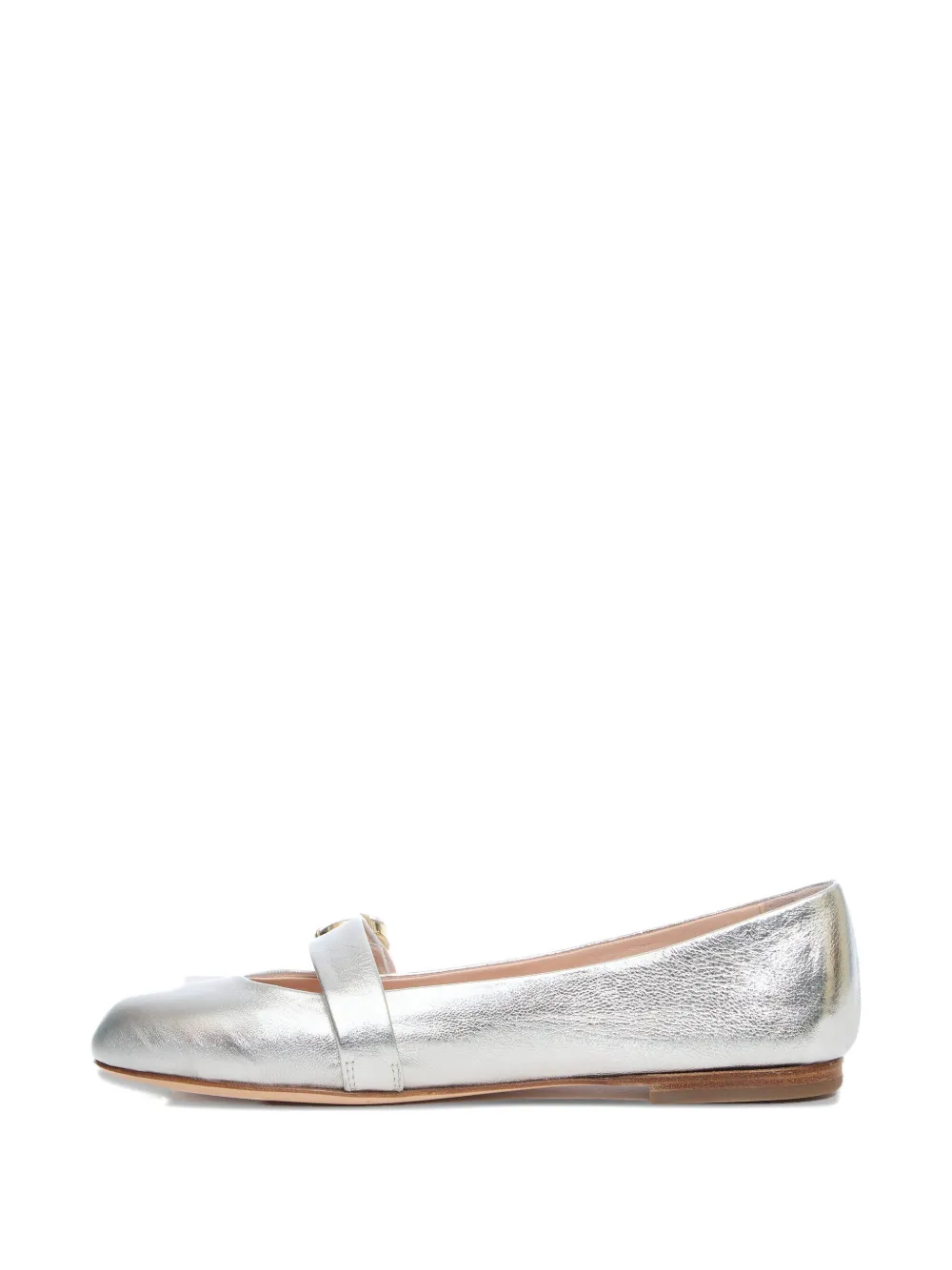 Agl Attilio Giusti Leombruni Milly Ballet Flats In Gray