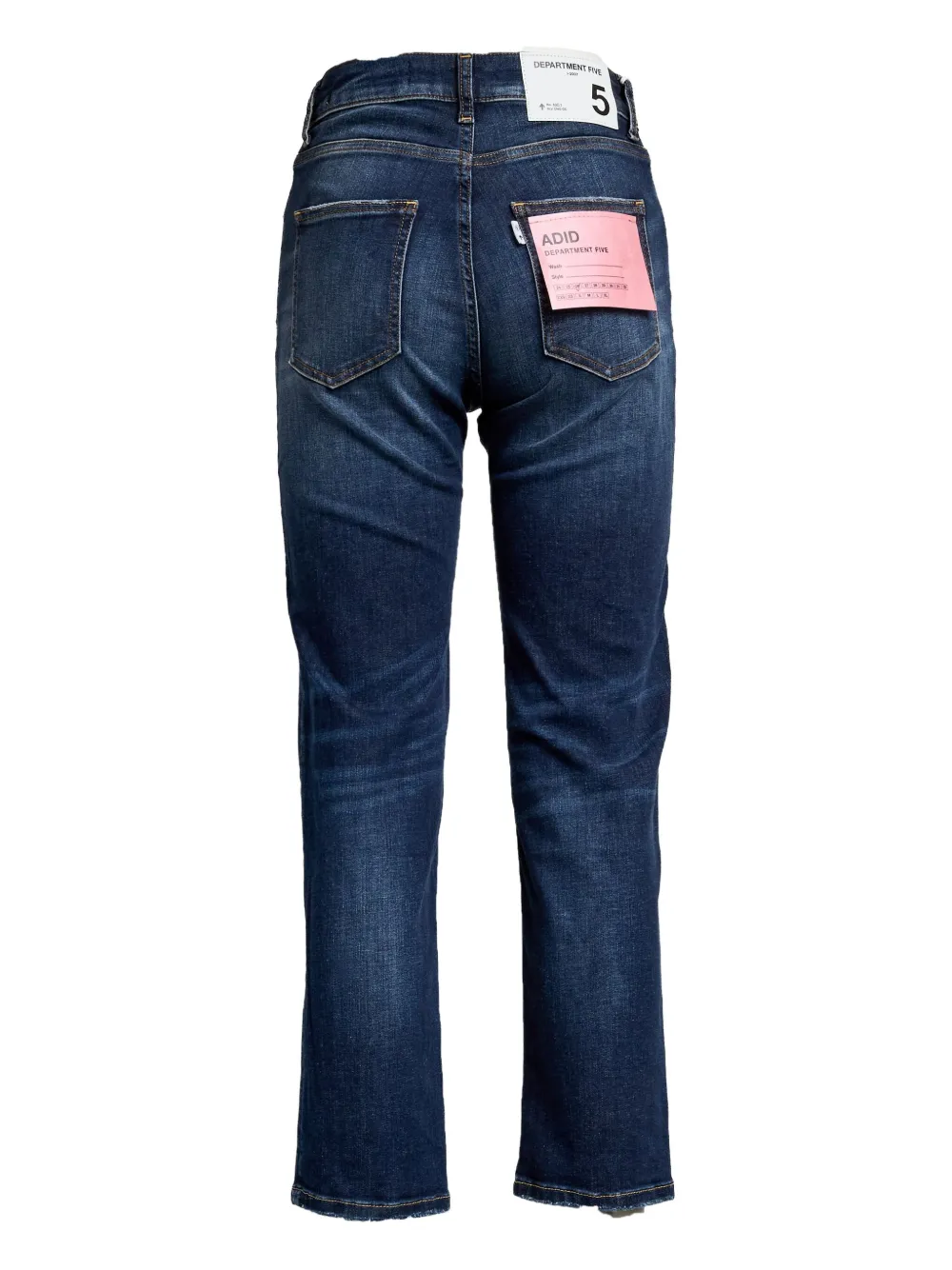 Department Five Adid Five-pocket Jeans In Blue