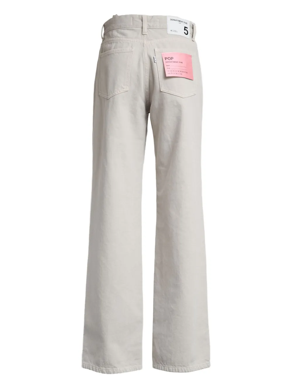 Department Five Pop Five-pocket Jeans In Gray