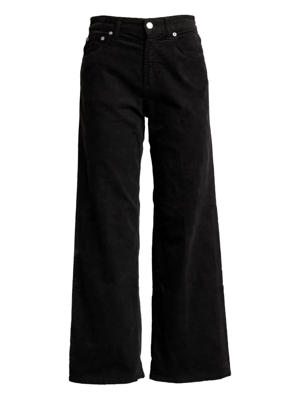 Department Five Brea Five-pocket Corduroy Trousers In Black