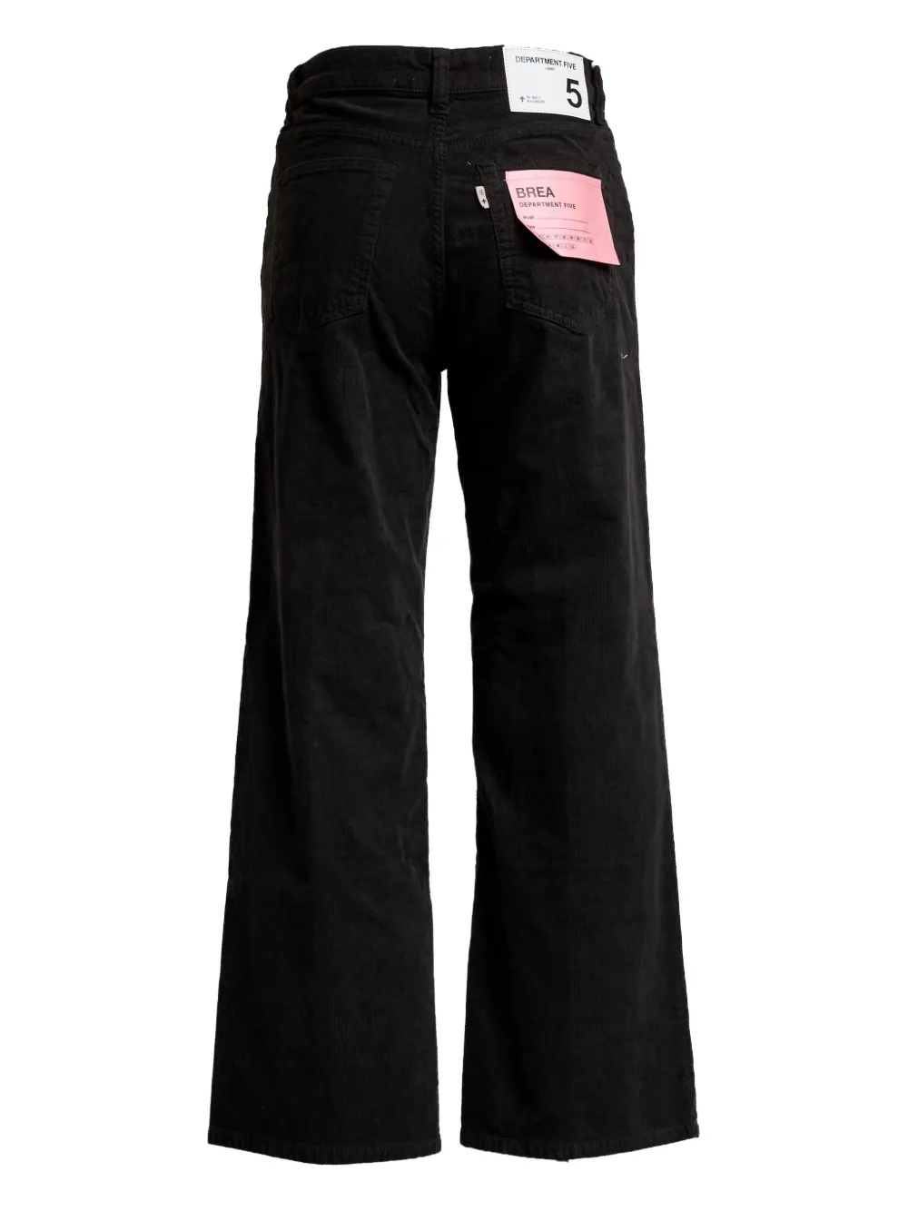 Department Five Brea Five-pocket Corduroy Trousers In Black