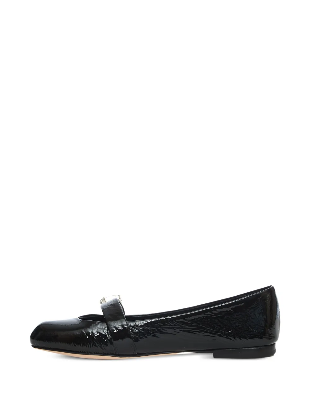 Agl Attilio Giusti Leombruni Embellished Ballet Flats In Black