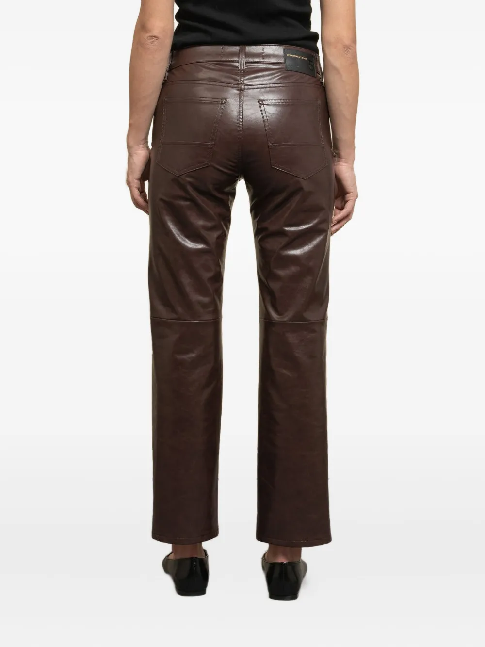 Department Five Village Five-pocket Trousers In Brown