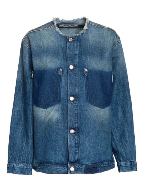 Department 5 frayed denim jacket