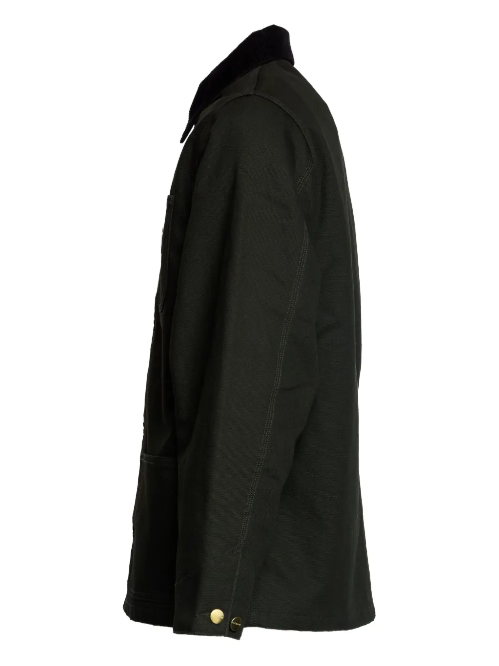 Carhartt Michigan Velvet-collar Button Jacket In Green