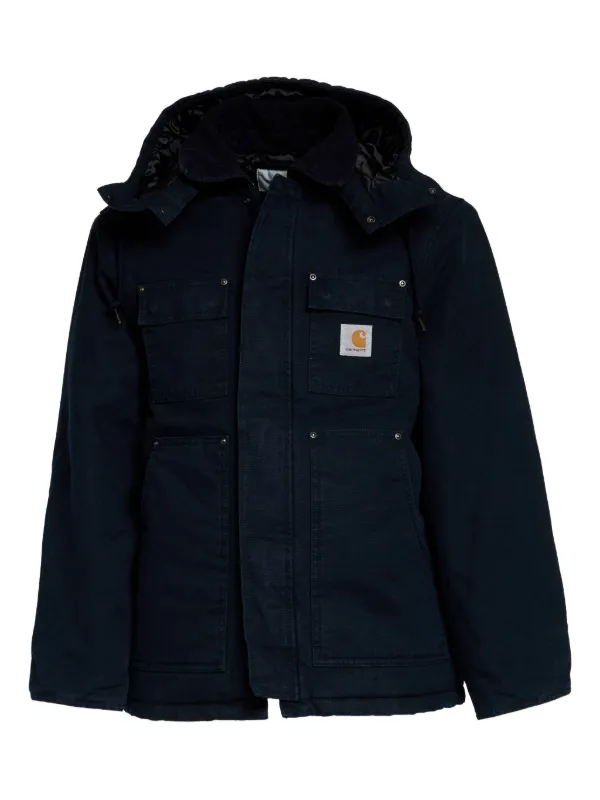 Carhartt WIP Ambel Hooded Coat Blue FARFETCH PH