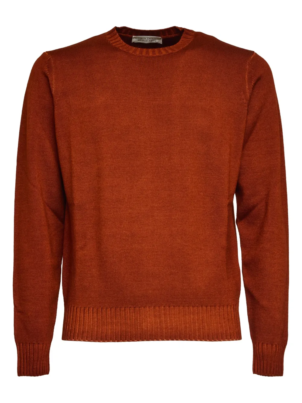 Filippo De Laurentiis crew-neck sweater | Orange | Image 1