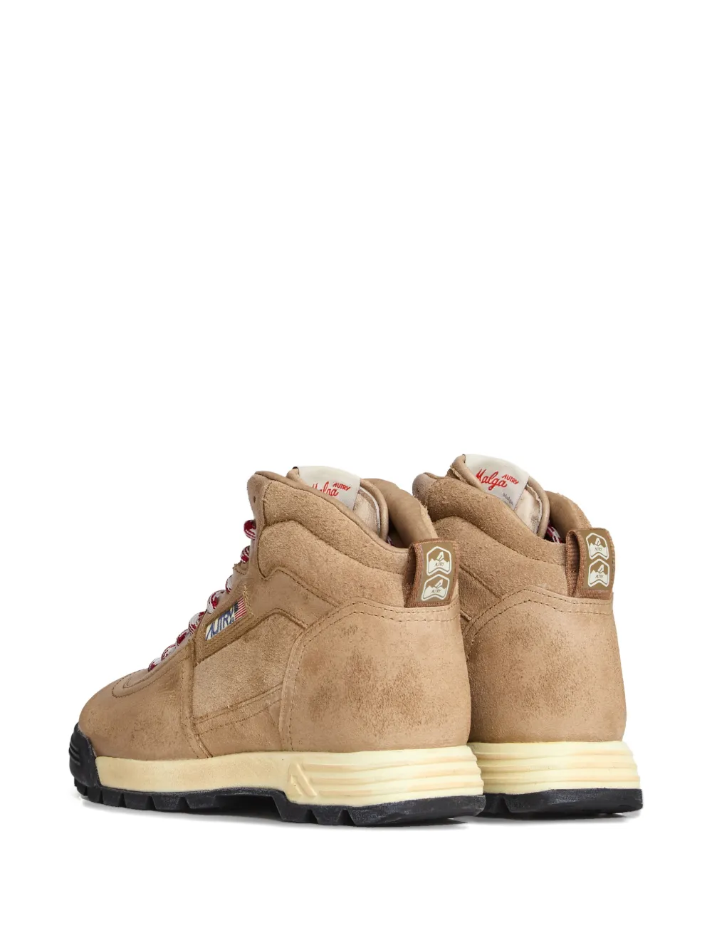 Autry Malga leren laarzen Bruin