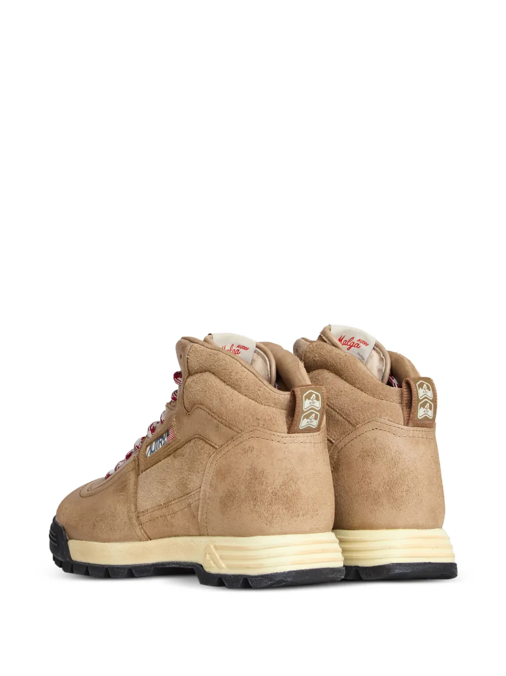 Autry Malga leren laarzen Bruin