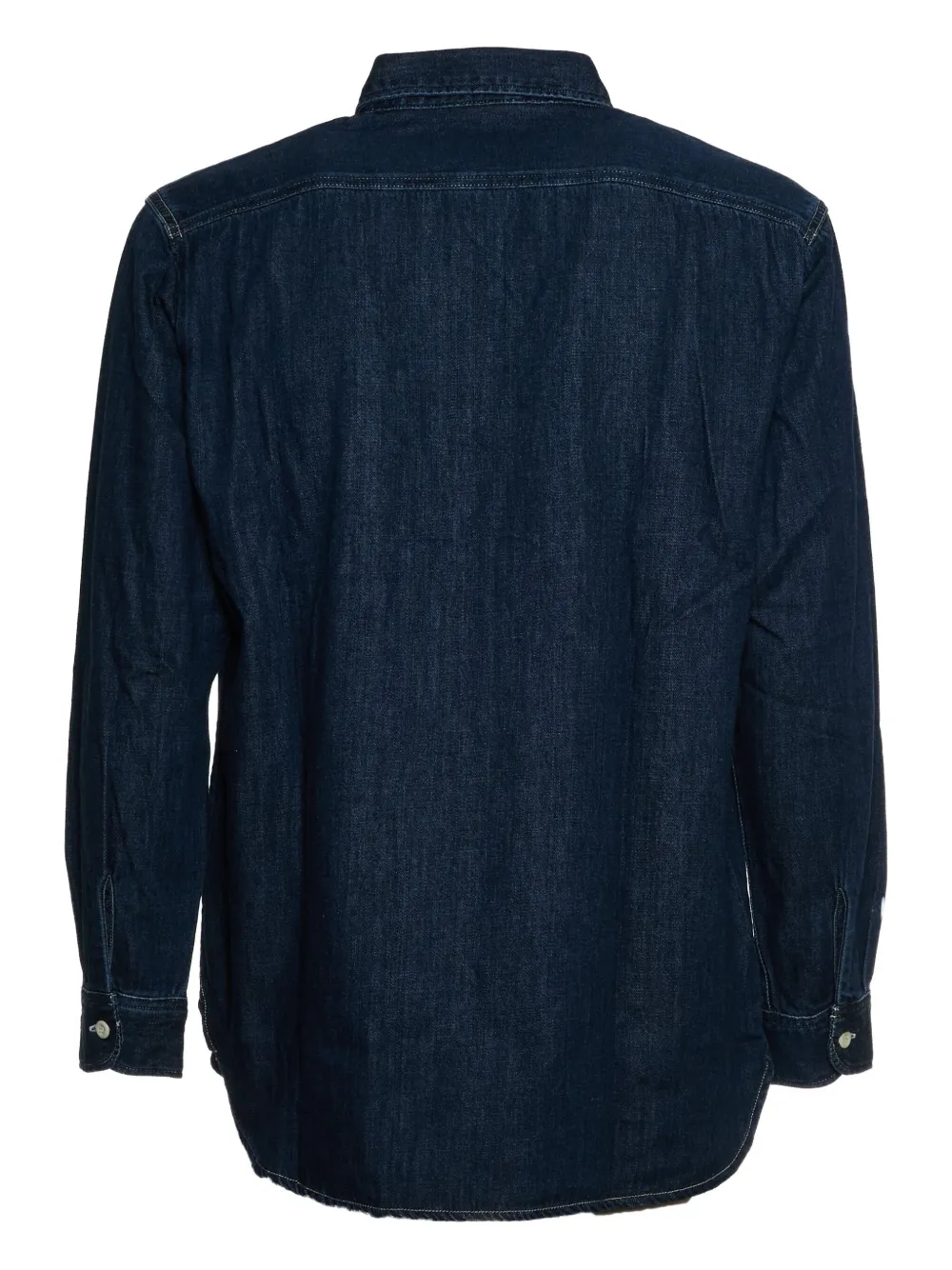  Edwin Camisa Worker Con Botones - Azul 
