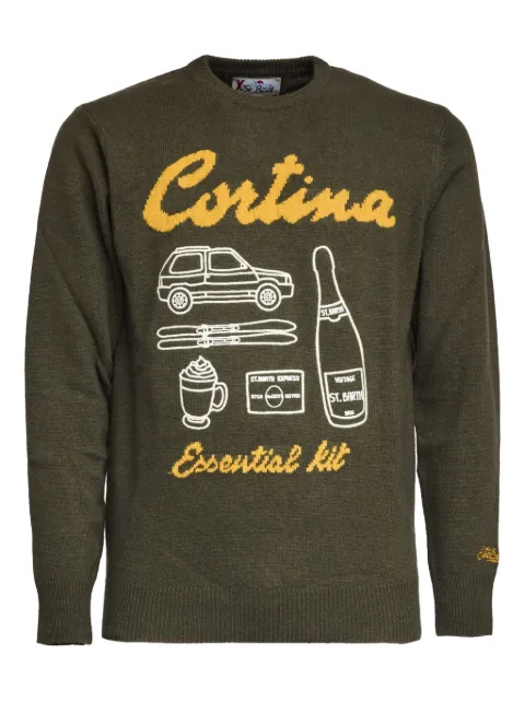 MC2 Saint Barth Heron long-sleeve crew-neck sweater