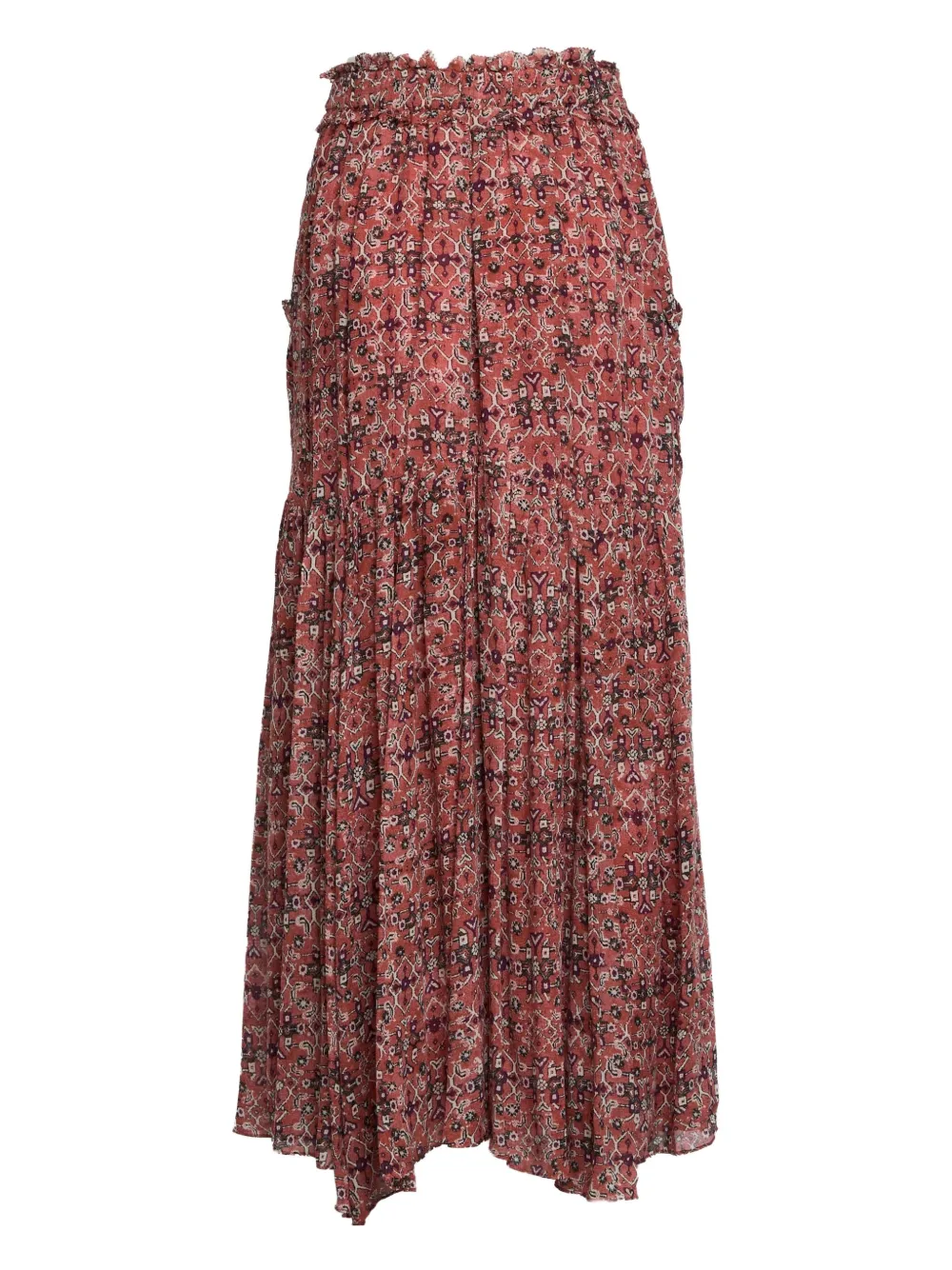 ISABEL MARANT Besma printed midi skirt | Asymmetric & Draped Skirts | Image 2