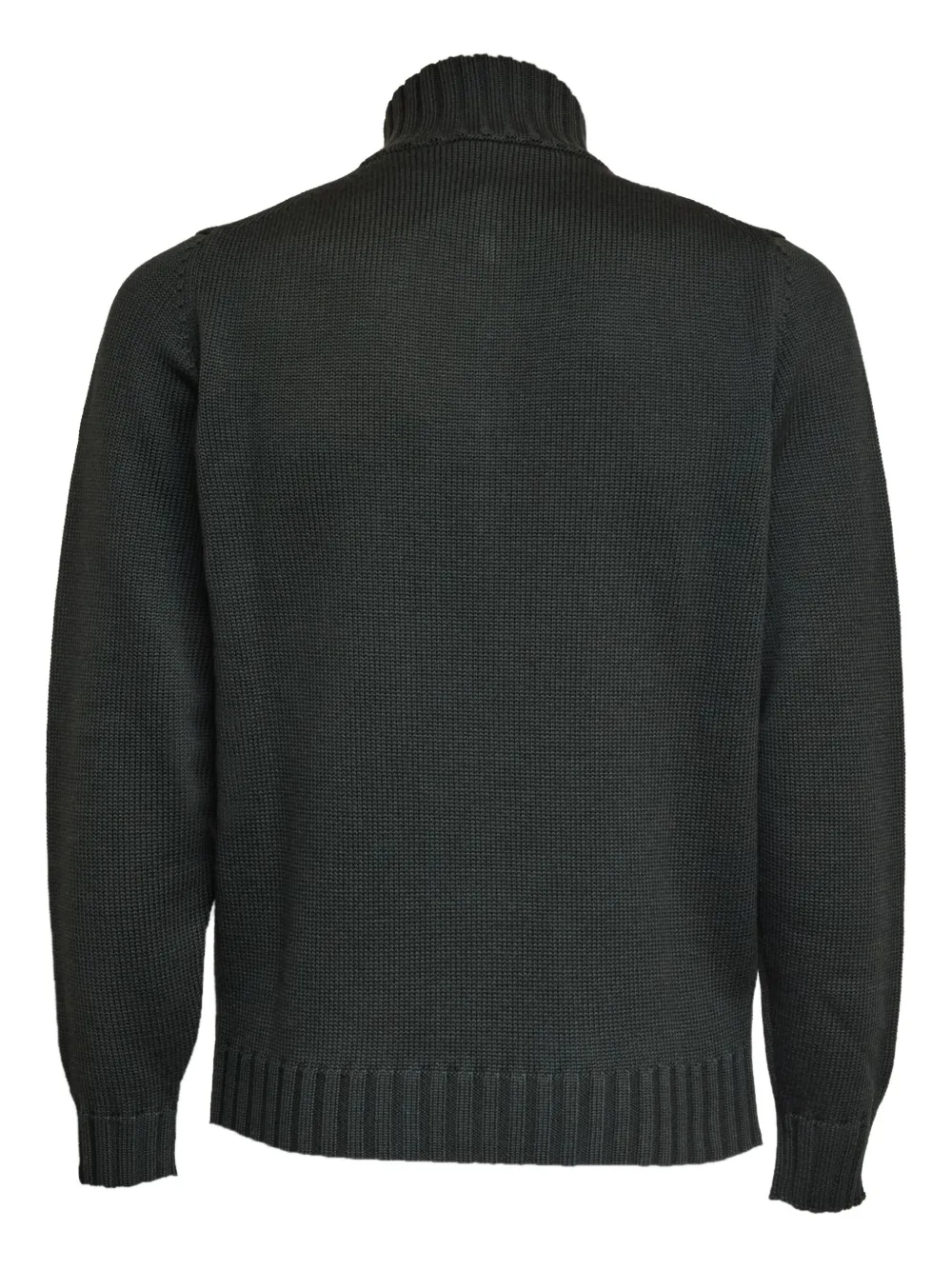 Filippo De Laurentiis half-zip wool sweater | Knitted Sweaters | Image 2