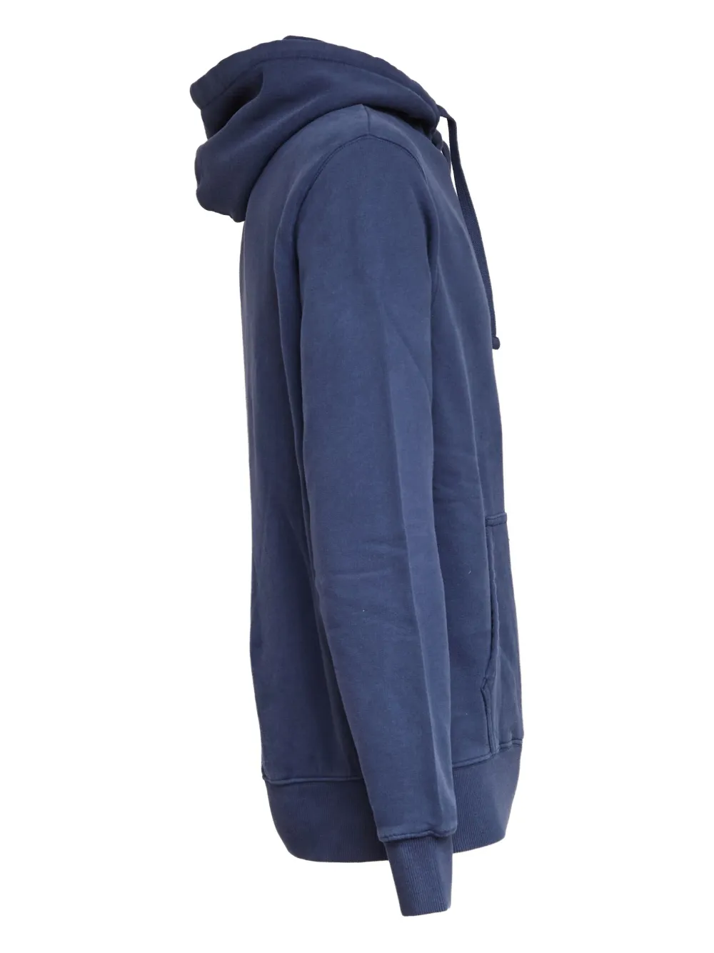 Mc2 Saint Barth Tribeca Logo-embroidered Hoodie In Blue