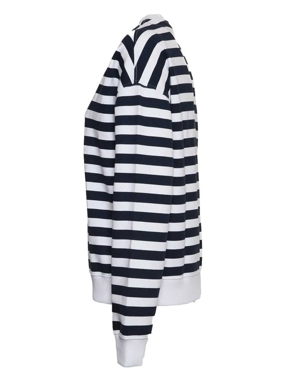 Mc2 Saint Barth Stardust Striped Jersey In Blue