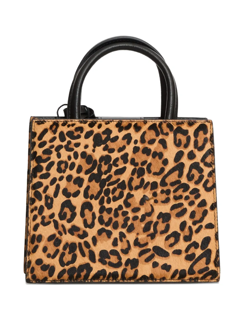Mc2 Saint Barth Mini Shop Tote Bag In Brown