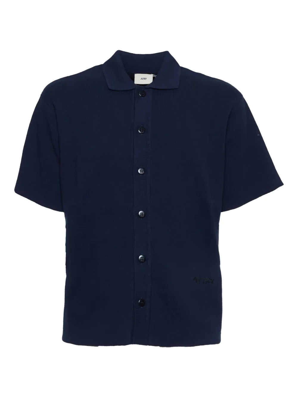 Autry short-sleeve bowling shirt | Blue | Image 1