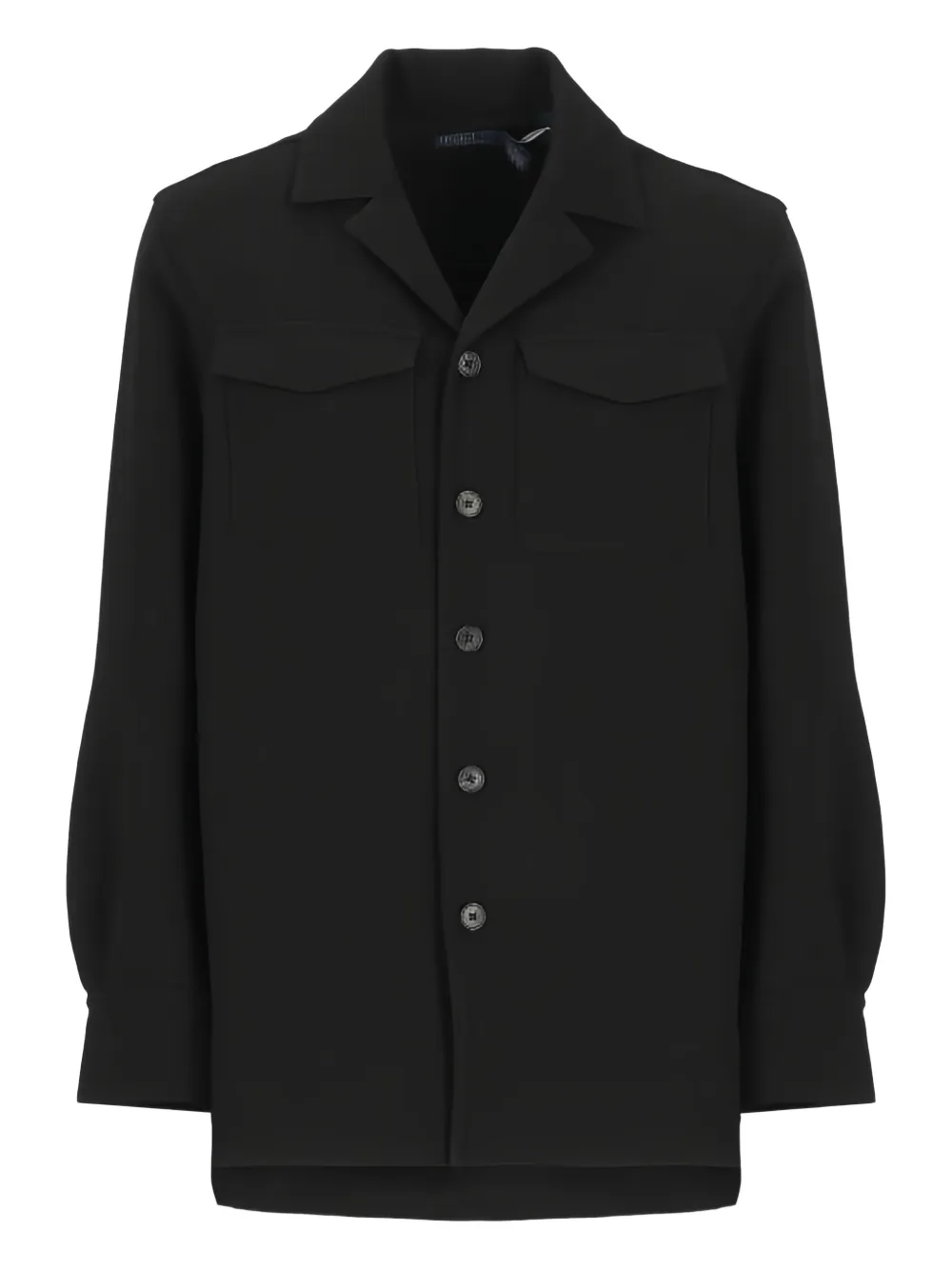 Polo Ralph Lauren Wool Jacket In Black